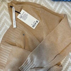 Lululemon, Sincerely Yours Wrap Sweater, Medium
